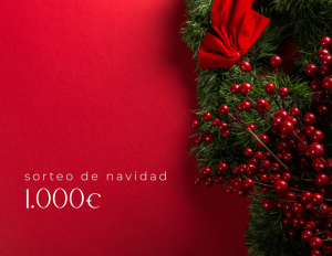 ¡SÚPER SORTEO NAVIDAD 1.000€!